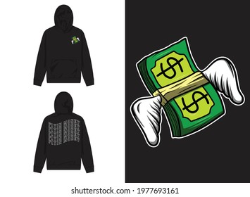 Streetwear Graphic Design
Flying Money