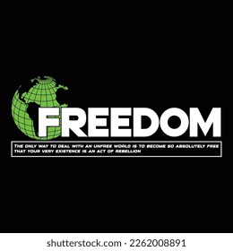 Streetwear Graphic Design freedom design templates