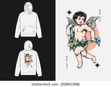 Streetwear Graphic Design
Illustration of Baby Angel