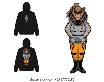Streetwear Graphic Design
Illustration Of Bear