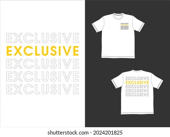 Streetwear Graphic Design illustration of exclusive
