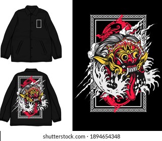 Streetwear Graphic Design
Illustration of Rangda Bali