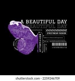 Streetwear Graphic Design Motif. Art Typography, Graffiti Art, Urban Style. For T-shirt Screen Printing Designs, Stickers or Jackets and More.