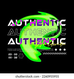 Streetwear Graphic Design Motif. Art Typography, Graffiti Art, Urban Style. For T-shirt Screen Printing Designs, Stickers or Jackets and More.