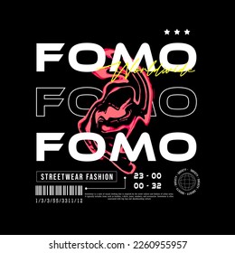 Streetwear Graphic Design Motif. Art Typography, Graffiti Art, Urban Style. For T-shirt Screen Printing Designs, Stickers or Jackets and More.