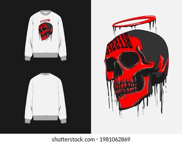 Streetwear Graphic Design
Skull with Halo