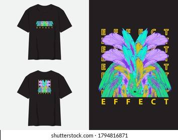 Streetwear Graphic Design for T Shirt
Effect Flowers