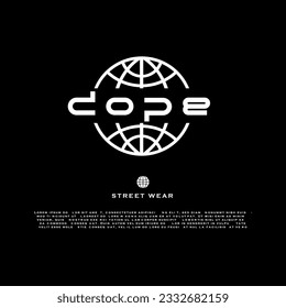 Streetwear Graphic design vector typography for t shirt,vector illustration