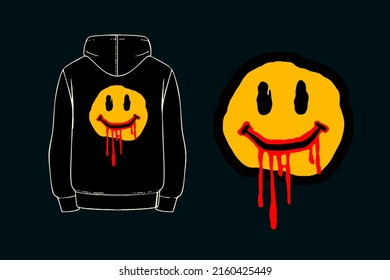 Streetwear Graphic Illustration of Smile