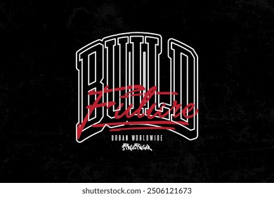 streetwear graphic tee aesthetic quotes design  style editable template	