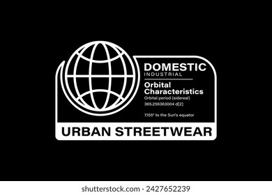 streetwear graphic tee concept vector graphic design templates