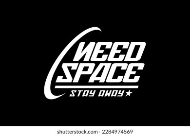Streetwear graphic tshirt design template typography