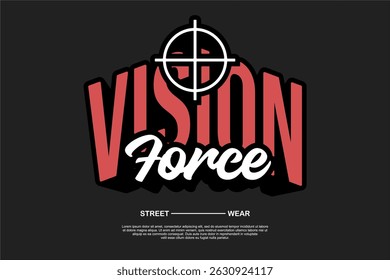 streetwear modern template asset for tshirt printing