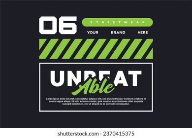 streetwear retro futuristic modern asset for printing and poster