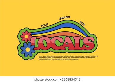 streetwear retro vintage modern vector urban style  design asset suitable for printing