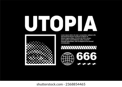 streetwear retro vintage modern vector urban style  design asset suitable for printing