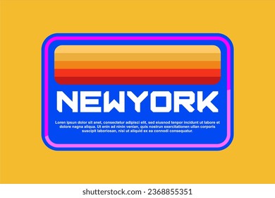 streetwear retro vintage modern vector urban style  design asset suitable for printing