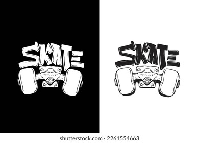 streetwear skate Aesthetic quotes design inspiration templates