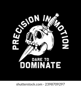streetwear skull graphic tee design