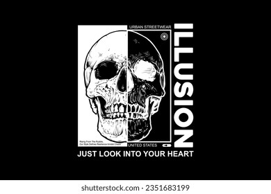 streetwear style concept vector graphic tee design templates ideas