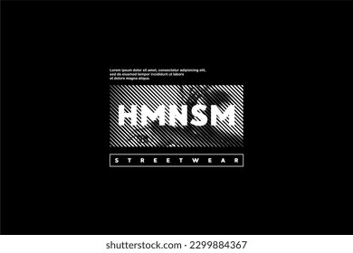 streetwear template for modern design clothing