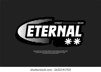 streetwear template for modern design clothing	