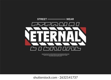 streetwear template for modern design clothing	
