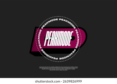 Streetwear tshirt design suitable for screen printing tshirts and others