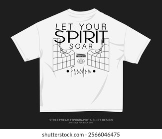 Streetwear T-shirt Design Vector, Typography Quotes Graphic T shirt for Print. Urban T-shirt Design for Print on Demand, Street Style. Merch Design, Clothing Design, Simple Graphic Tee Shirt