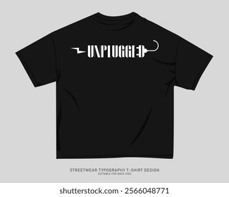 Streetwear T-shirt Design Vector, Urban T-shirt Design for Print on Demand, Typography Quotes Graphic T shirt for Print.  Street Style. Merch Design, Clothing Design, Simple Graphic Tee Shirt