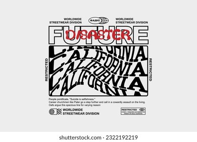 streetwear tshirt graphic design templates