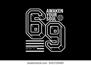 Streetwear typography graphic design aesthetic quotes template printable