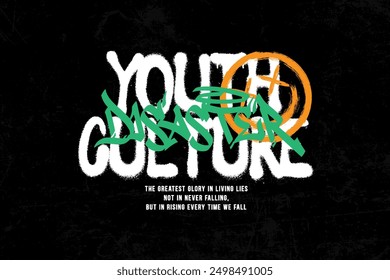 streetwear typography poster design  templates