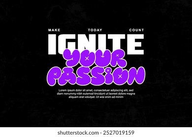 streetwear typography quotes t-shirt design ideas templates