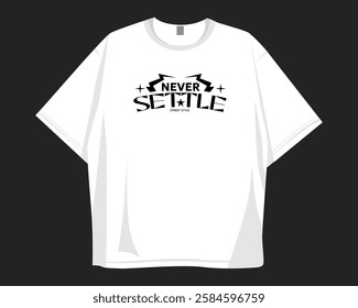 Streetwear typography. Streetwear t-shirt design, urban typography t shirt design. Urban logo vector for clothing design, apparel