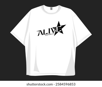 Streetwear typography. Streetwear t-shirt design, urban typography t shirt design. Urban logo vector for clothing design, apparel