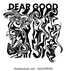 Streetwear Typography Urban Style Template Vector Gear Good Commercial Use
