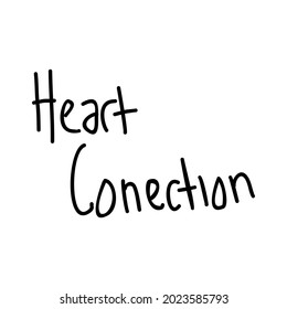 Streetwear Typography Urban Style Template Vector Heart Connection Commercial Use