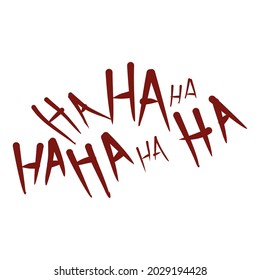 Streetwear Typography Urban Style Template Vector Hahahaha Commercial Use