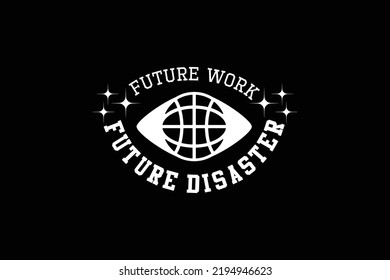 Streetwear urban fashion  future clothing vector graphic design