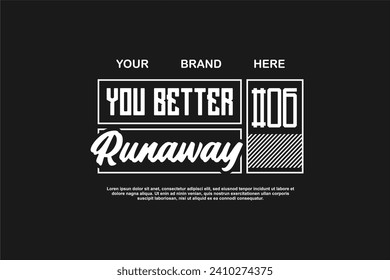 streetwear urban fashion template for printing