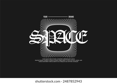streetwear urban fashion template for printing	