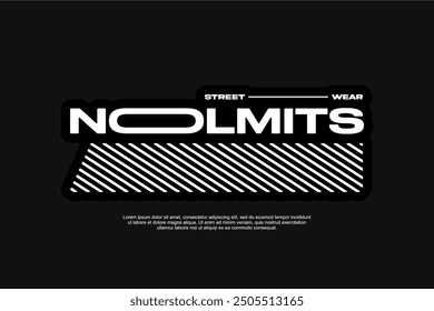 streetwear urban fashion template for printing	
