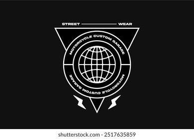 streetwear urban fashion template for printing