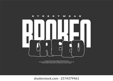 streetwear urban fashion template for printing	
