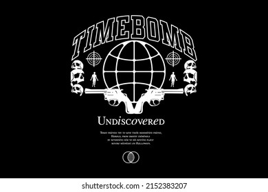 Streetwear Urban and Hip Hop for Style apparel, Clothing Streetwear Design Vector Files