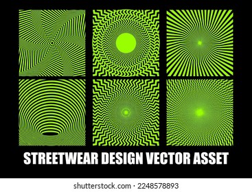 Streetwear vector asset for t shirt design