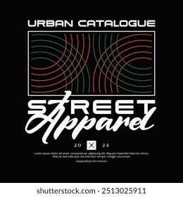 streetwear vector illustration design suitable for clothing merchandise