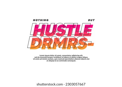 streetwear vector template suitable for printing