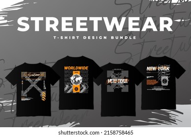 Streetwear writing design, suitable for screen printing t-shirts, clothes, jackets and others